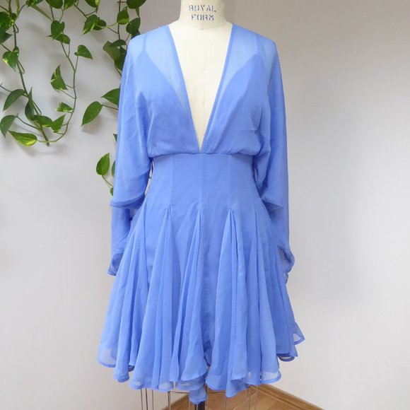 ASOS | Dresses | Dusty Blue Asos Design Sheer Long Sleeve Fluttery Belted Skirt Dress Us 2 Uk 6 | Poshmark ASOS | Dresses | Dusty Blue Asos Design Sheer Long Sleeve Fluttery Belted Skirt Dress Us 2 Uk 6 | Poshmark